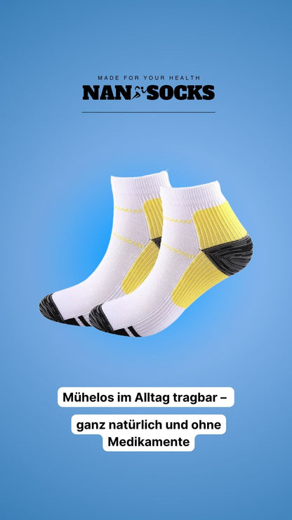 NanoSocks FußVital Pro – Spürbare Entlastung ab dem ersten Schritt